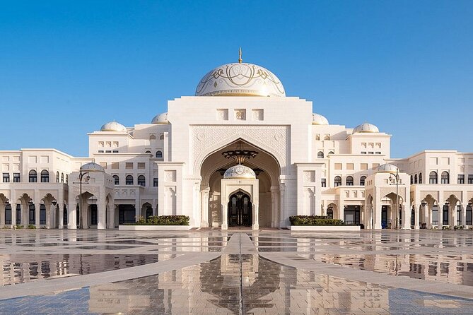 Shared Full Day Guided Tour Visit to Abu Dhabi - Sheikh Zayed Grand Mosque: the day’s essential stop