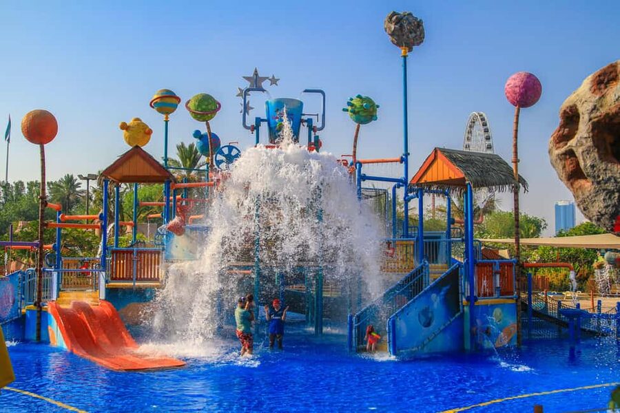 Sharjah: Pearls Kingdom Water Park Entry Ticket - More than 30 rides, slides, and water areas