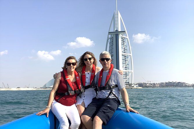 Speedboat Dubai: 60 Mins Guided Burj Al Arab & Atlantis Tour - Picking the right departure and preparing well