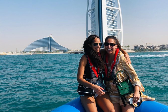 Speedboat Dubai: 60 Mins Guided Burj Al Arab & Atlantis Tour - Leaving Jumeirah 3 for Burj Al Arab