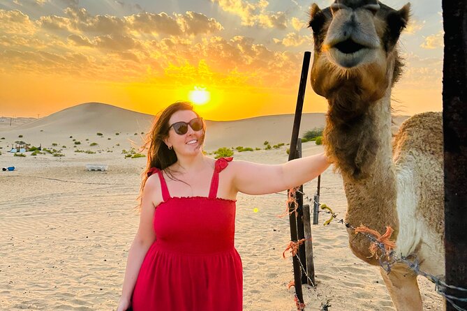 Sunrise Safari in Abu Dhabi's Desert - The sunrise photo stop at Al Khatim
