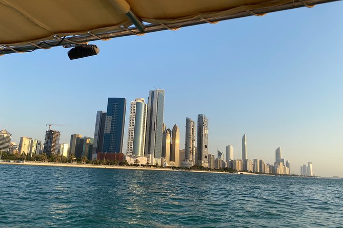 Sunset Corniche Cruise - 2 hours trip - Abu Dhabi at sunset, seen from Al Bateen Marina