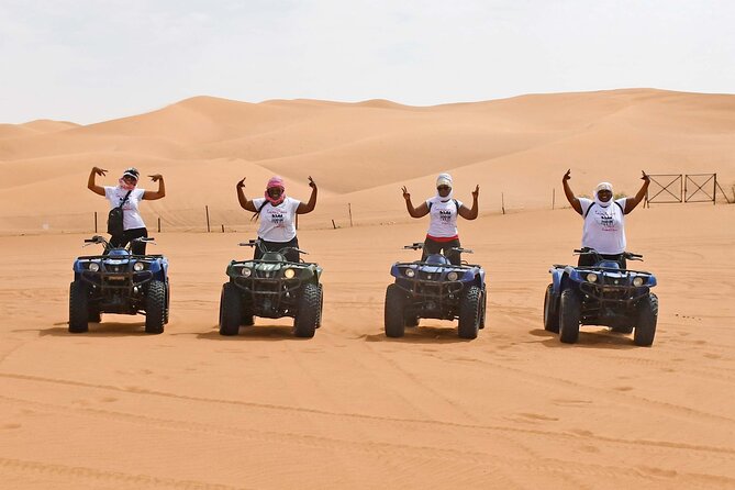 Sunset Quad/Buggy Tour & BBQ Evening - The desert camp changes the mood