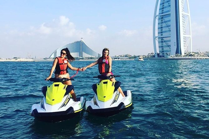 The Best Jet Ski in Dubai - 2 Hours Burj Al Arab - Dubai Marina - Atlantis Tour - Riding around Palm Jumeirah toward Atlantis