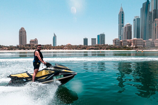 The Best Jet Ski in Dubai - 2 Hours Burj Al Arab - Dubai Marina - Atlantis Tour - Cruising beside Dubai Marina’s towers