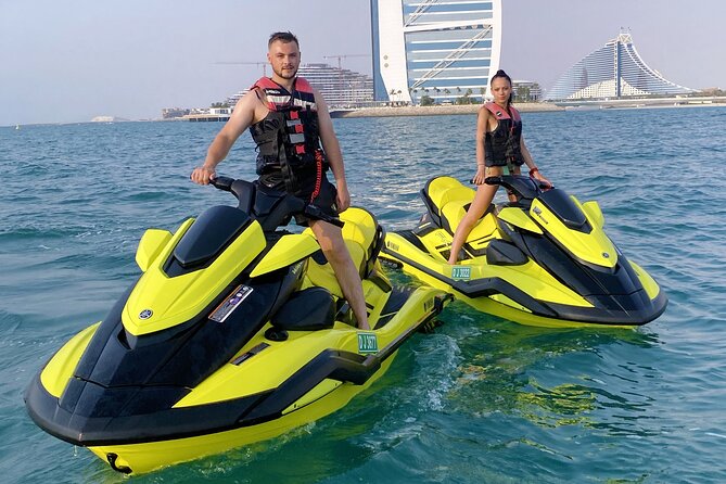 The Best Jet Ski in Dubai - 30 Minutes Burj Al Arab Tour - Riding toward the Burj Al Arab