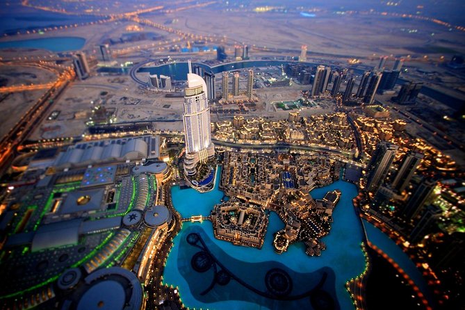 The Burj Khalifa At The Top Observation Deck Admission Ticket - Level 125 and the Glass-Floor Effects