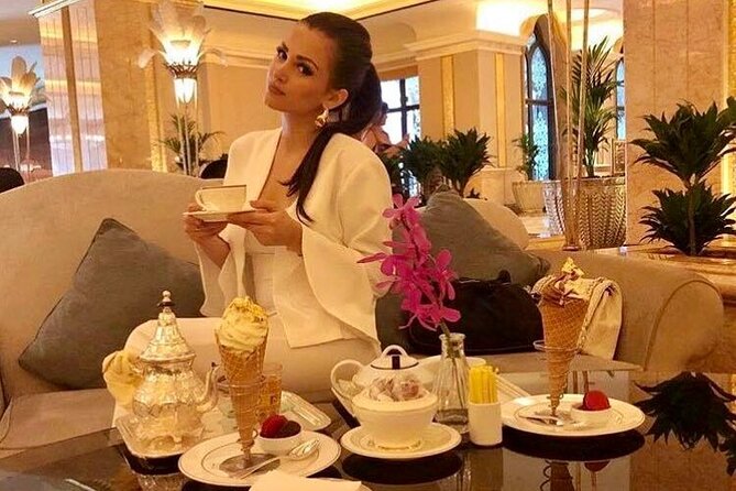 The Emirates Palace Private Afternoon Tea Experience Abu Dhabi - Pastries, photos, and the two-hour pace