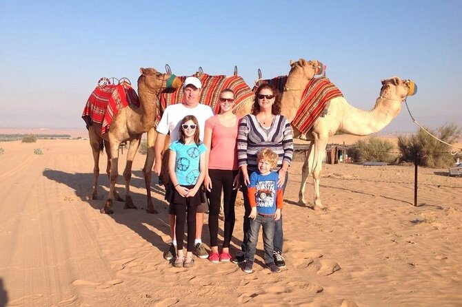 Thrilling Desert Safari Dubai Adventure with Sand Boarding and Barbecue Dinner - The sunset photo stop