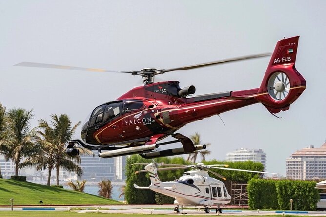Ultimate Dubai Helicopter Tour with Optional Transfers - Burj Khalifa from above