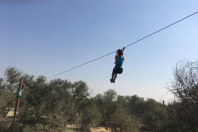 Up to 4 Hour Admission on our Ziplines and Ropes Courses. - Food, breaks, and facilities at the park