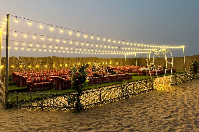VIP Desert Safari Abu Dhabi with Private Seating Area - The 4x4 ride across the dunes