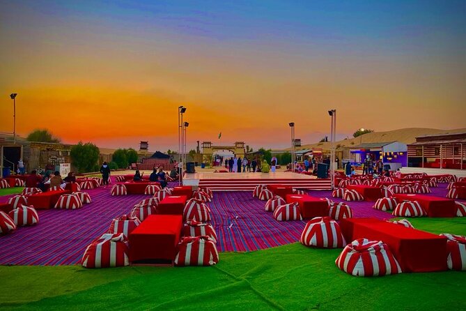 Vip Desert Safari Dubai with Camel Riding BBQ Dinner & Live Shows - The 30-minute Lahbab dune-bashing ride