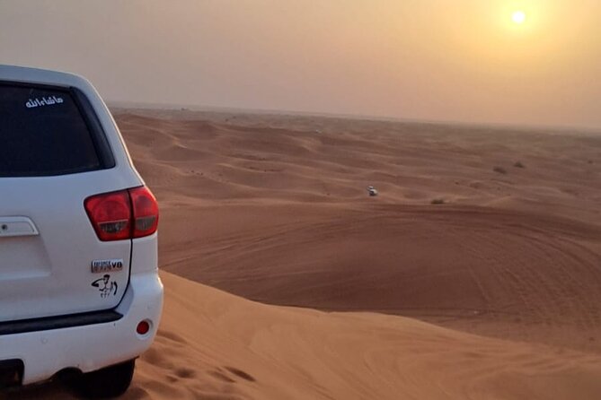 VIP Dubai Desert Safari with Quadbike,Sandboarding & BBQ dinner - What the $53.03 price really buys