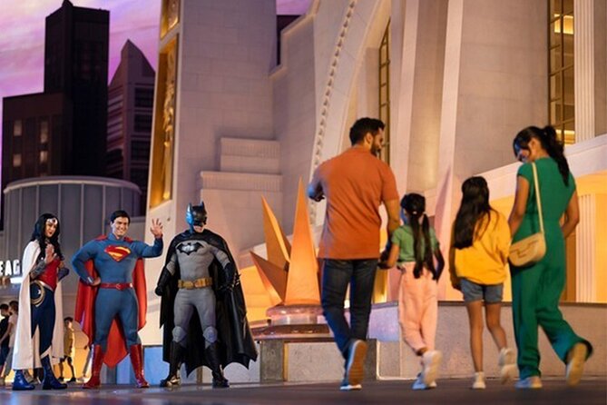 Warner Bros. World Abu Dhabi with Options - Food costs and the real value of the $110 price
