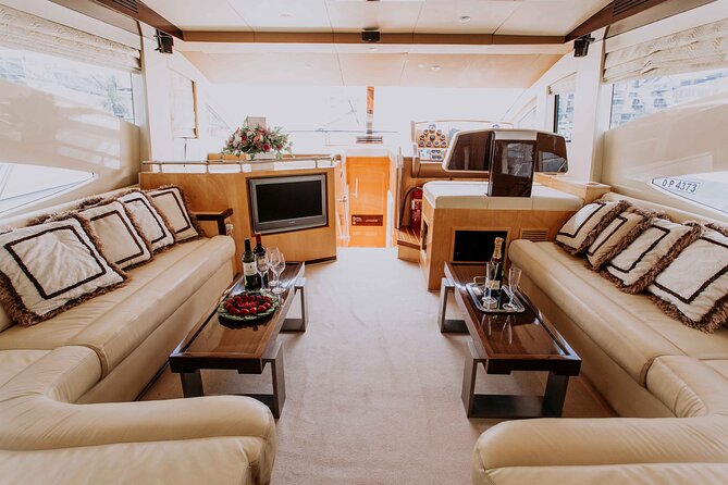 Yacht Trip Dubai : Book 56 ft Premium Yacht up to 21 people - Weather, cancellation, and who should book