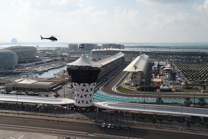 Yas Marina Circuit Tour - The support garages and pit-lane lessons
