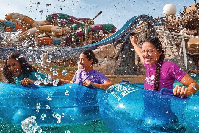 Yas Waterworld at Yas Island Abu Dhabi - Expect a six to eight hour visit